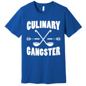 Culinary Gangster Cooking Best Cooking Chef Mom Dad Cute Gift Premium T-Shirt