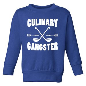 Culinary Gangster Cooking Best Cooking Chef Mom Dad Cute Gift Toddler Sweatshirt