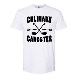 Culinary Gangster Cooking Best Cooking Chef Mom Dad Cute Gift Softstyle CVC T-Shirt