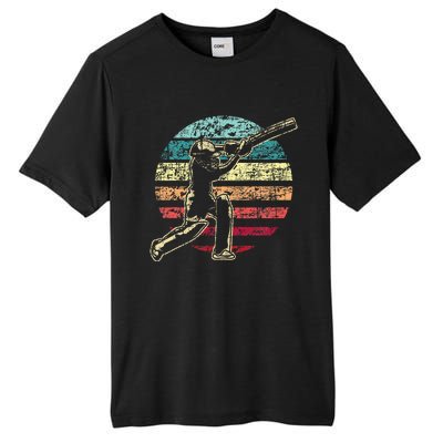 Cricket Game Cricketer Cricketing Batting Tall Fusion ChromaSoft Performance T-Shirt