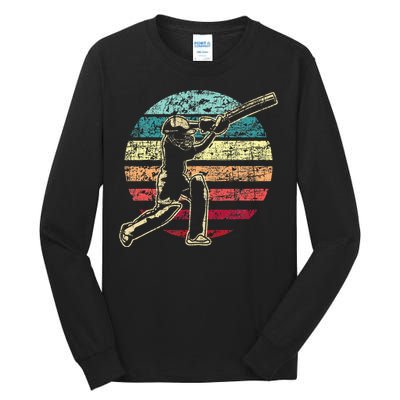 Cricket Game Cricketer Cricketing Batting Tall Long Sleeve T-Shirt