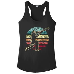 Cricket Game Cricketer Cricketing Batting Ladies PosiCharge Competitor Racerback Tank