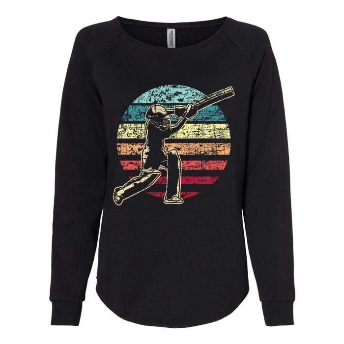 Cricket Game Cricketer Cricketing Batting Womens California Wash Sweatshirt