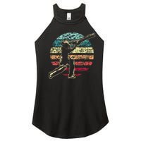 Cricket Game Cricketer Cricketing Batting Women's Perfect Tri Rocker Tank