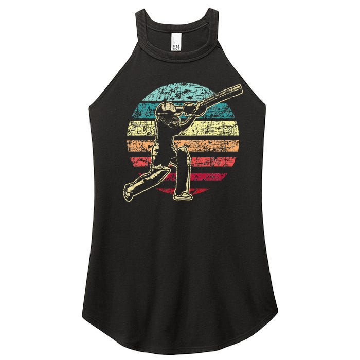 Cricket Game Cricketer Cricketing Batting Women's Perfect Tri Rocker Tank