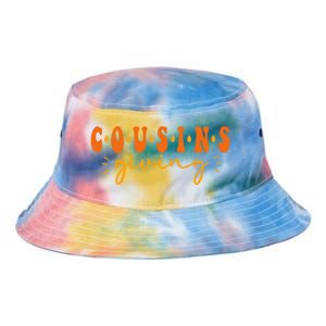 Cousins Giving Cute Turkey Cousin Crew Thanksgiving Family Tie Dye Newport Bucket Hat