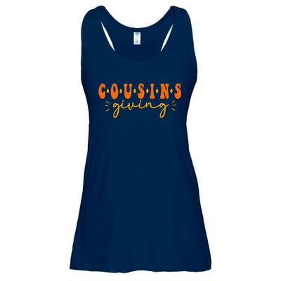 Cousins Giving Cute Turkey Cousin Crew Thanksgiving Family Ladies Essential Flowy Tank