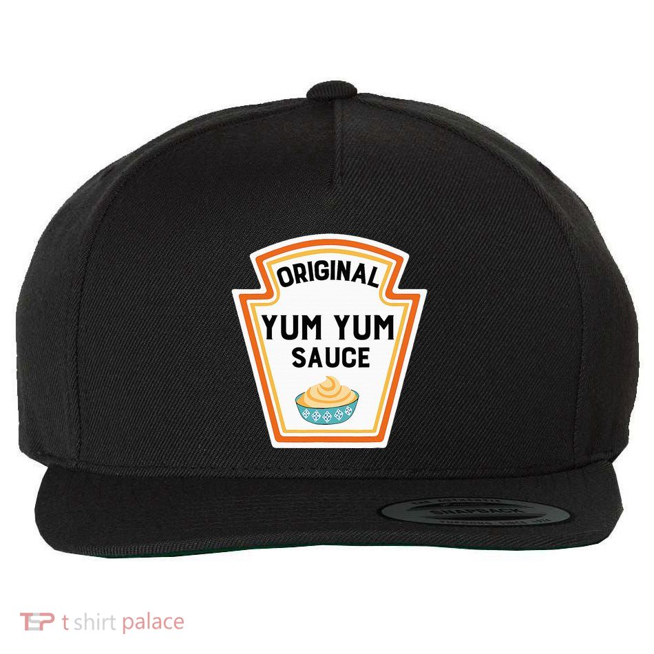 Cute Group Condiments Halloween Costume Family Yum Yum Sauce Wool Snapback Cap