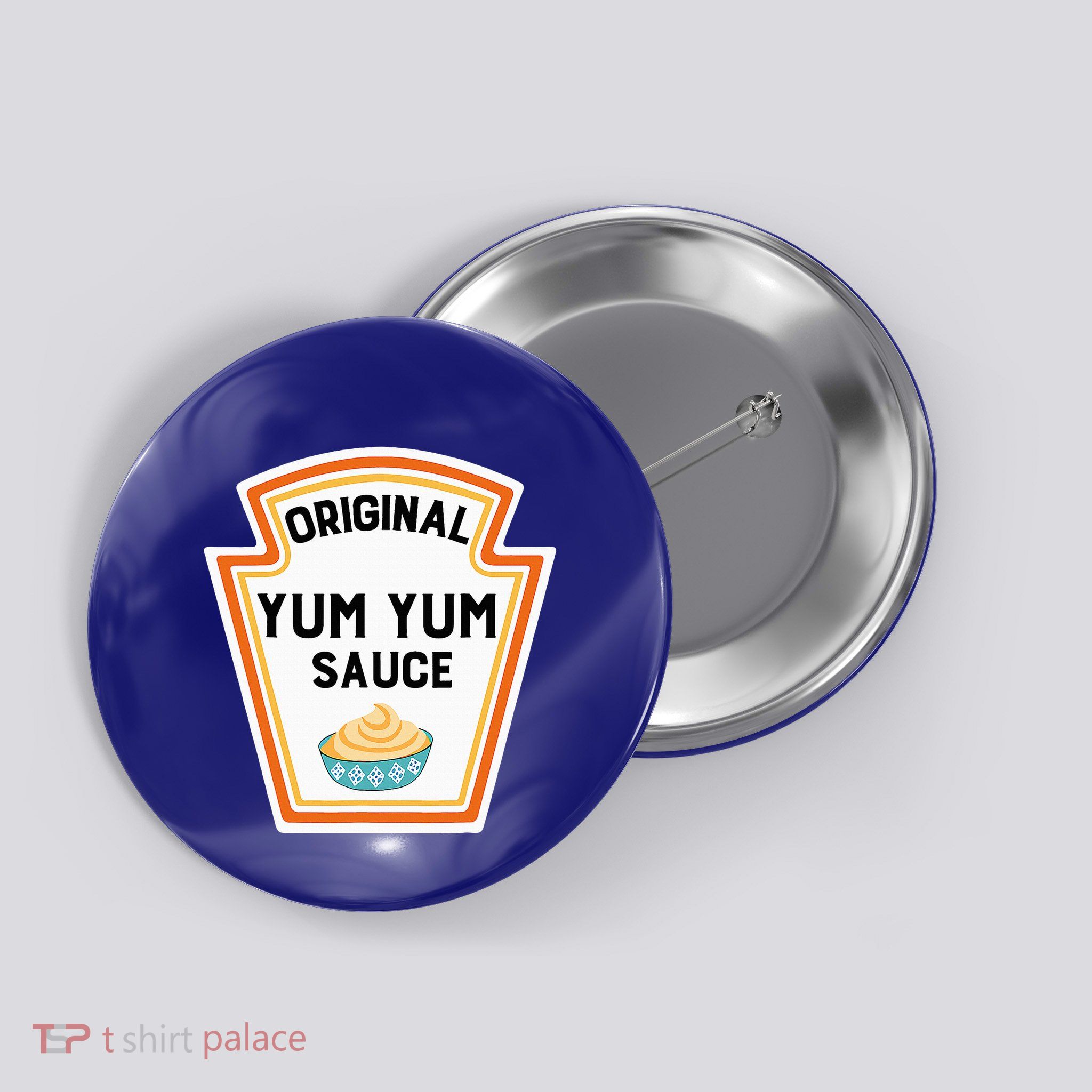Cute Group Condiments Halloween Costume Family Yum Yum Sauce Button