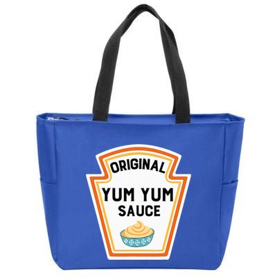 Cute Group Condiments Halloween Costume Family Yum Yum Sauce Zip Tote Bag