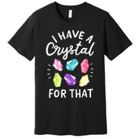 Crystal Gemstone Chakra Spiritual Energy Healing Premium T-Shirt