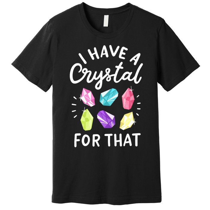 Crystal Gemstone Chakra Spiritual Energy Healing Premium T-Shirt