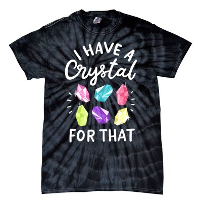 Crystal Gemstone Chakra Spiritual Energy Healing Tie-Dye T-Shirt