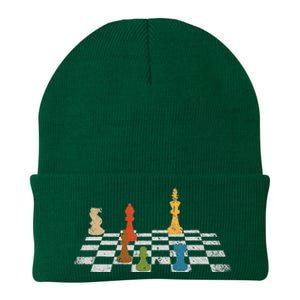 Chess Grandmaster Checkerboard Chess Board Checkmate Chess Knit Cap Winter Beanie