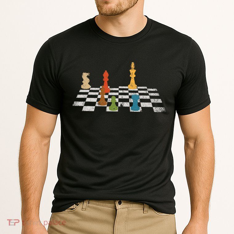 Chess Grandmaster Checkerboard Chess Board Checkmate Chess Performance Shirt