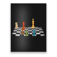 Chess Grandmaster Checkerboard Chess Board Checkmate Chess Poster