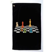 Chess Grandmaster Checkerboard Chess Board Checkmate Chess Golf Towel