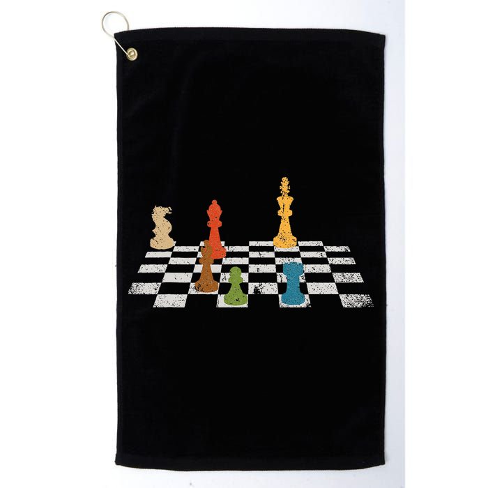 Chess Grandmaster Checkerboard Chess Board Checkmate Chess Golf Towel