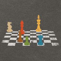 Chess Grandmaster Checkerboard Chess Board Checkmate Chess Cotton Canvas Backpack
