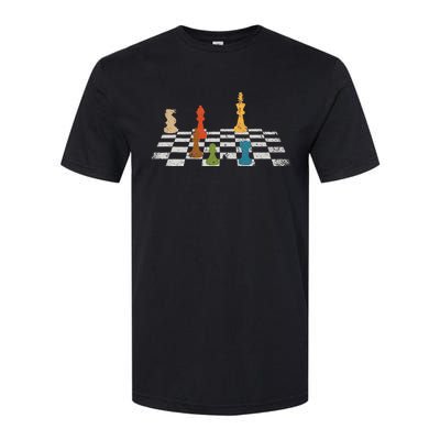 Chess Grandmaster Checkerboard Chess Board Checkmate Chess Softstyle CVC T-Shirt