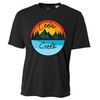 Camping Graphic Cedar Creek Graphic Cooling Performance Crew T-Shirt