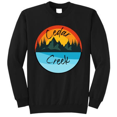 Camping Graphic Cedar Creek Graphic Sweatshirt