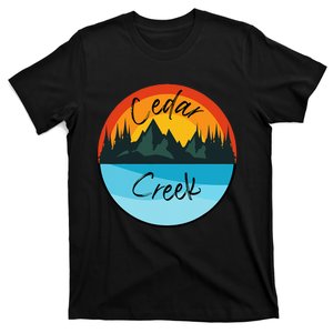 Camping Graphic Cedar Creek Graphic T-Shirt