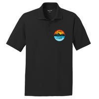 Camping Graphic Cedar Creek Graphic PosiCharge RacerMesh Polo