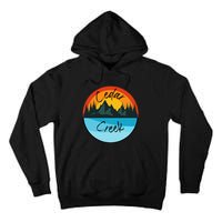 Camping Graphic Cedar Creek Graphic Tall Hoodie