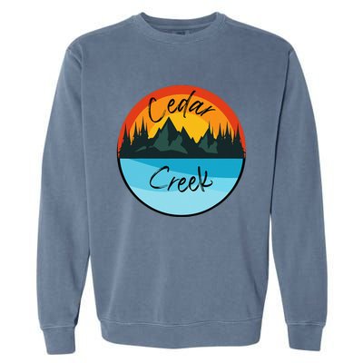 Camping Graphic Cedar Creek Graphic Garment-Dyed Sweatshirt