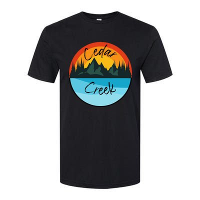 Camping Graphic Cedar Creek Graphic Softstyle CVC T-Shirt