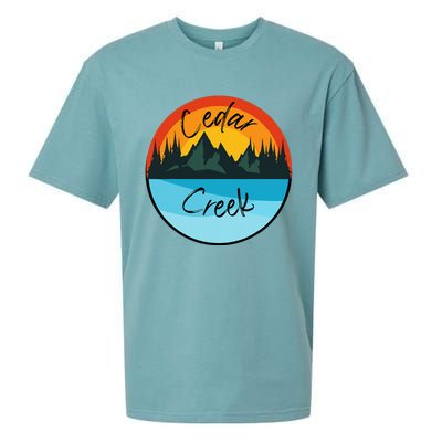 Camping Graphic Cedar Creek Graphic Sueded Cloud Jersey T-Shirt