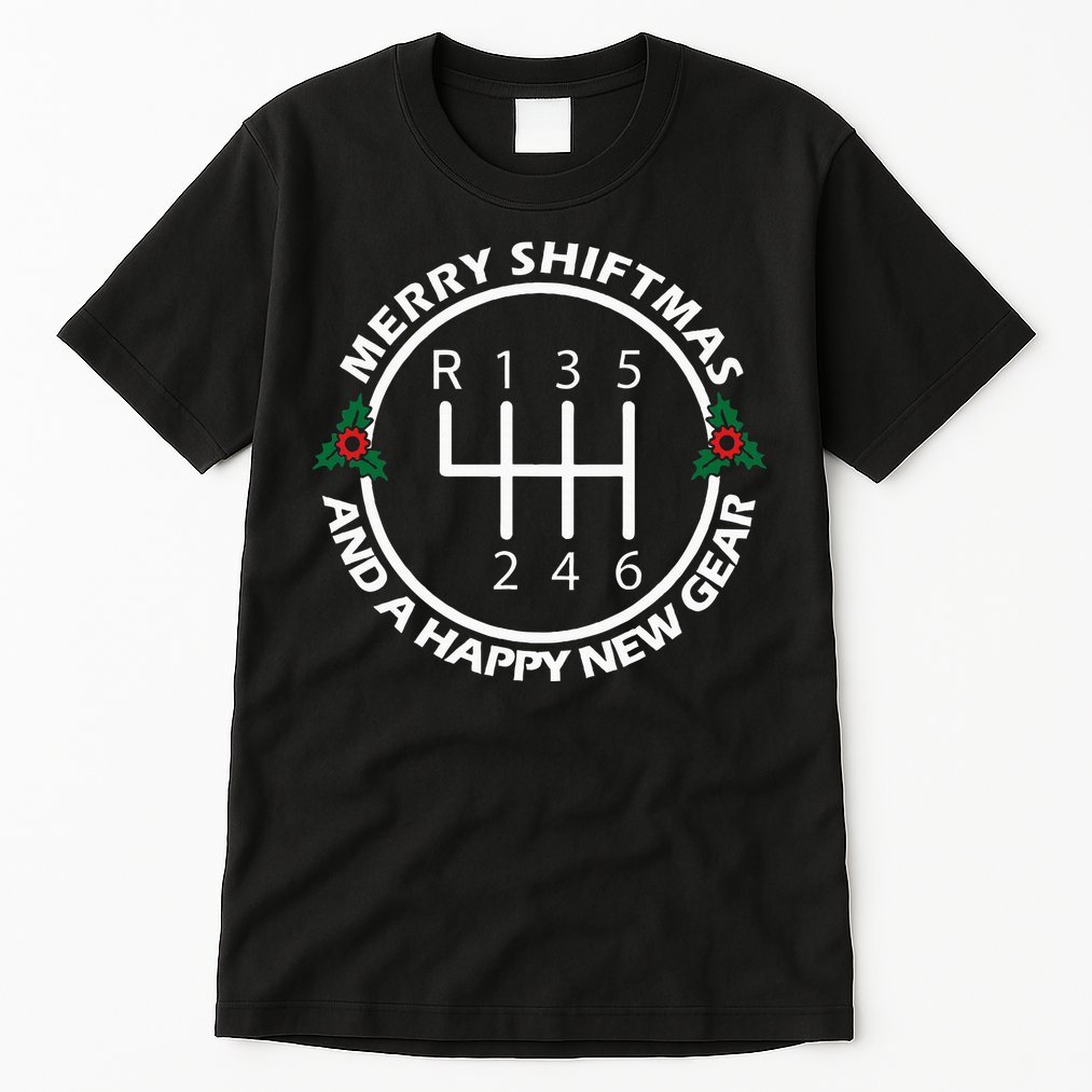 Car Guy Christmas Funny Auto Racing Mechanic Manual Carguy Tall T-Shirt