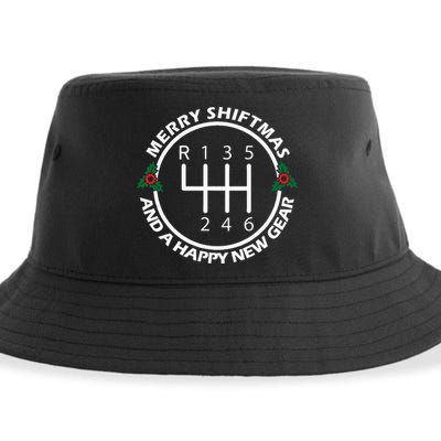 Car Guy Christmas Funny Auto Racing Mechanic Manual Carguy Sustainable Bucket Hat