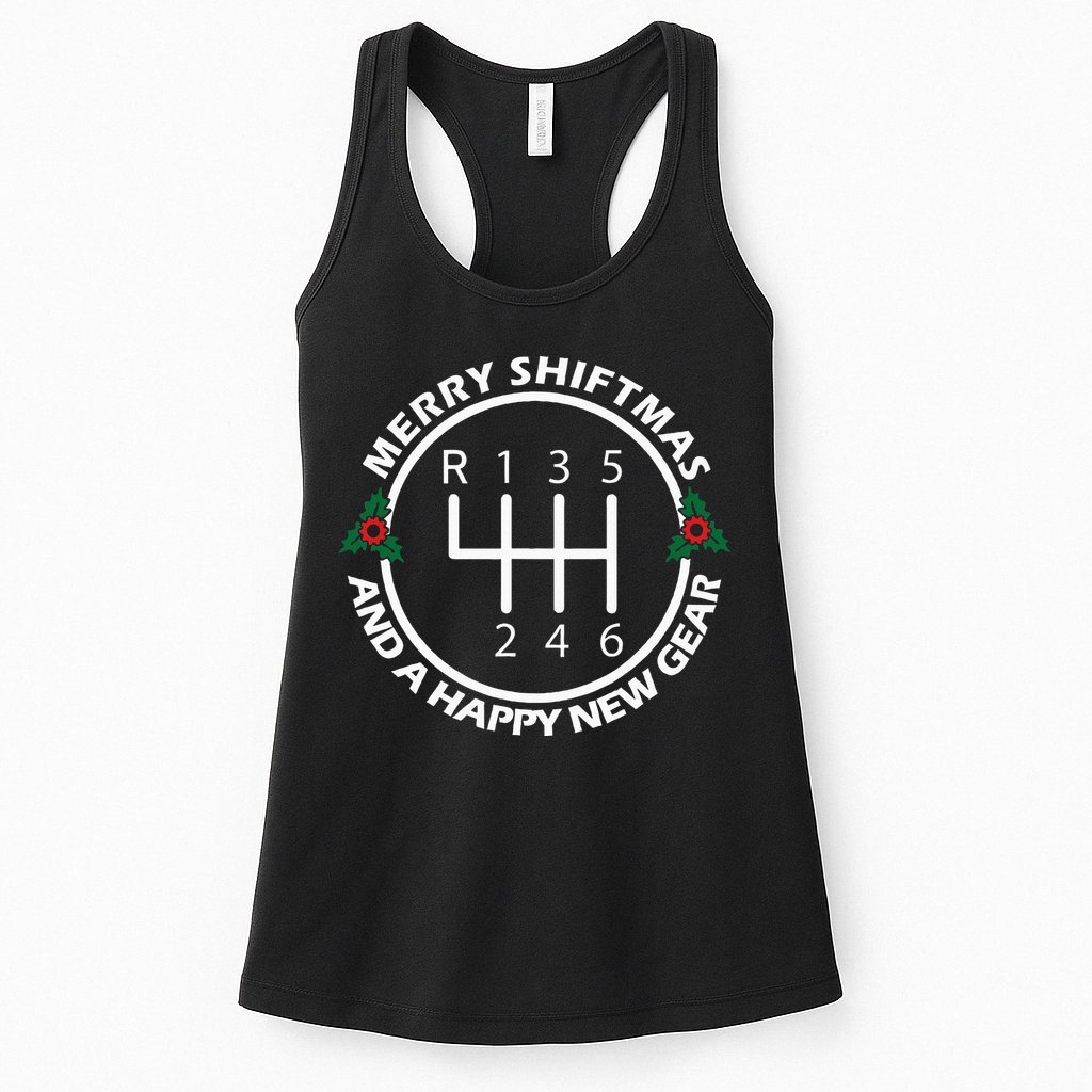 Car Guy Christmas Funny Auto Racing Mechanic Manual Carguy Womens Tank Top