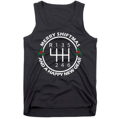 Car Guy Christmas Funny Auto Racing Mechanic Manual Carguy Tank Top