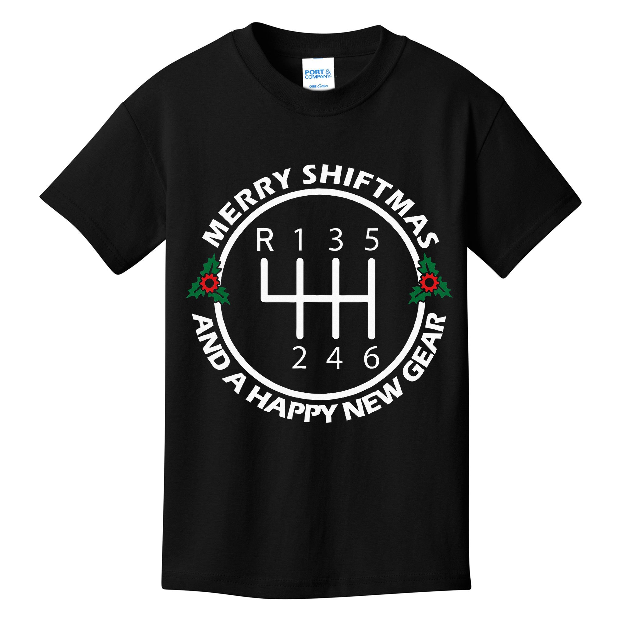 Car Guy Christmas Funny Auto Racing Mechanic Manual Carguy Kids T-Shirt