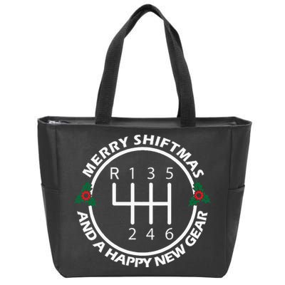 Car Guy Christmas Funny Auto Racing Mechanic Manual Carguy Zip Tote Bag
