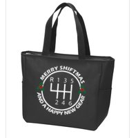 Car Guy Christmas Funny Auto Racing Mechanic Manual Carguy Zip Tote Bag