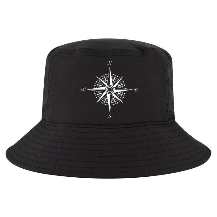 Compass Graphic Cool Comfort Performance Bucket Hat
