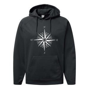 Compass Graphic Performance Fleece Hoodie