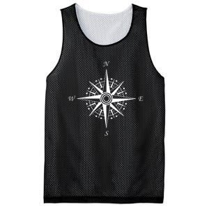 Compass Graphic Mesh Reversible Basketball Jersey Tank