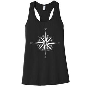 Compass Graphic Women's Racerback Tank