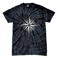 Compass Graphic Tie-Dye T-Shirt