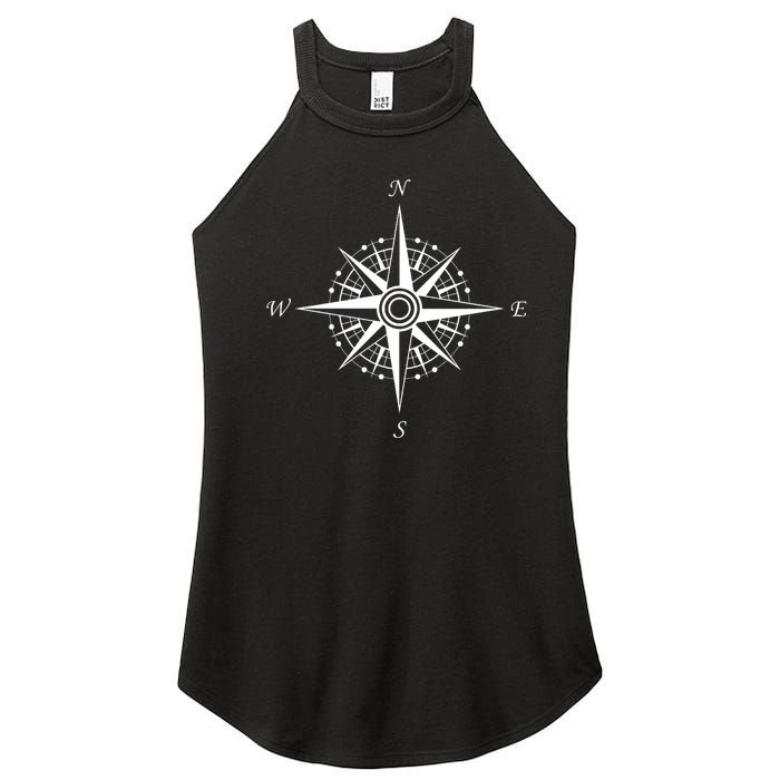 Compass Graphic Women’s Perfect Tri Rocker Tank