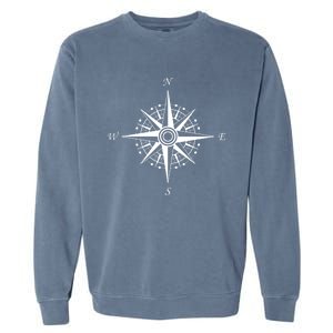 Compass Graphic Garment-Dyed Sweatshirt