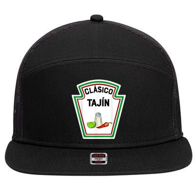 Cute Group Condiments Halloween Costume Family CláSico TajíN 7 Panel Mesh Trucker Snapback Hat
