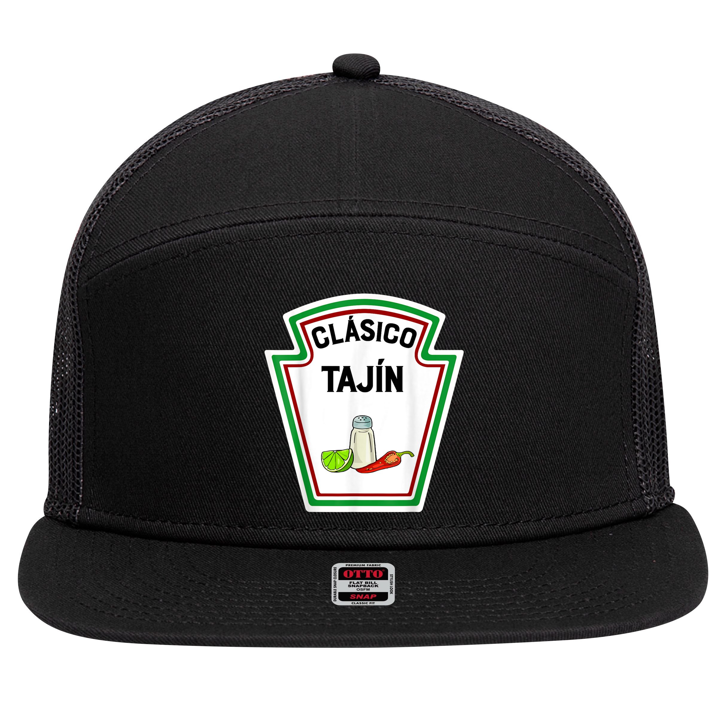 Cute Group Condiments Halloween Costume Family CláSico TajíN 7 Panel Mesh Trucker Snapback Hat