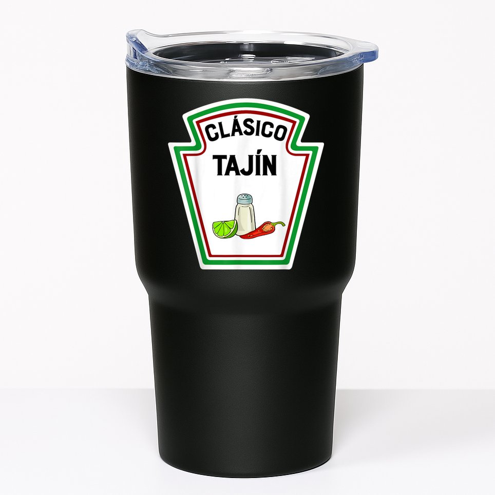 Cute Group Condiments Halloween Costume Family CláSico TajíN Tumbler