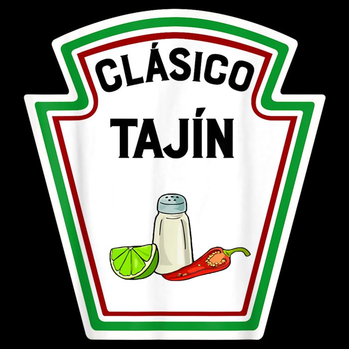 Cute Group Condiments Halloween Costume Family CláSico TajíN Women's Crop Top Tee